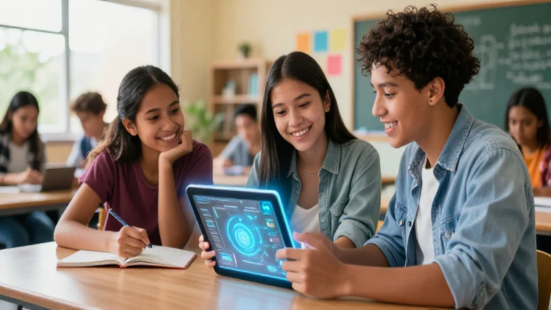 Innovación tecnológica y equidad educativa: Transforma el aprendizaje en la Nueva Escuela Mexicana 3 Estudiante mexicano usando tecnología holográfica