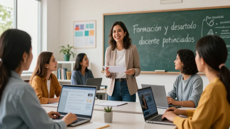 Transforma la educación con la Nueva Escuela Mexicana: Formación y desarrollo docente potenciados 4 Docentes empoderados transforman la educación con NEM