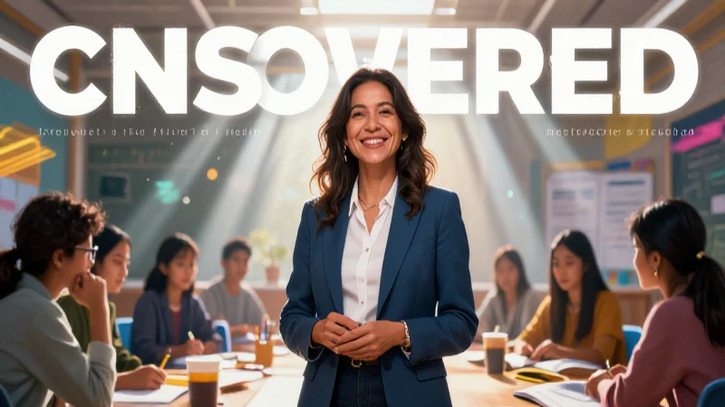 Maestra mexicana vibrante, luz del conocimiento