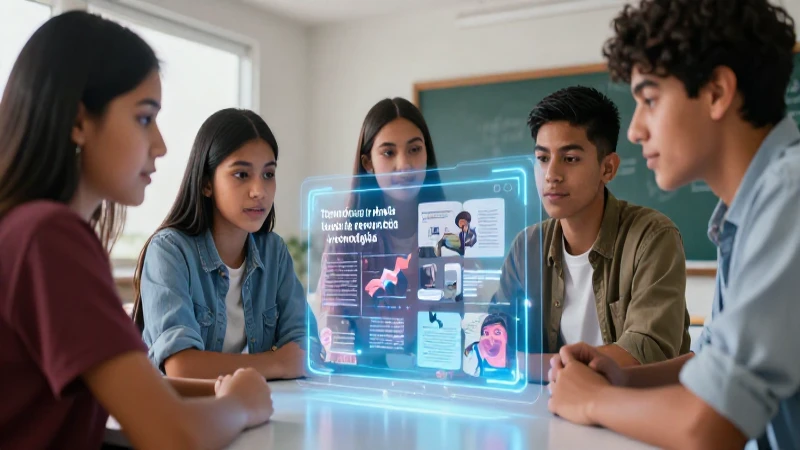 La tecnología impulsa la colaboración educativa