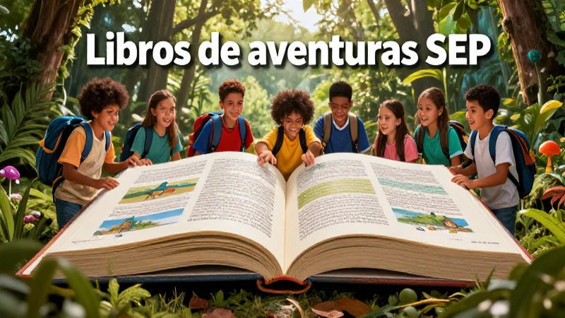 Libros de aventuras SEP impactan positivamente a jóvenes