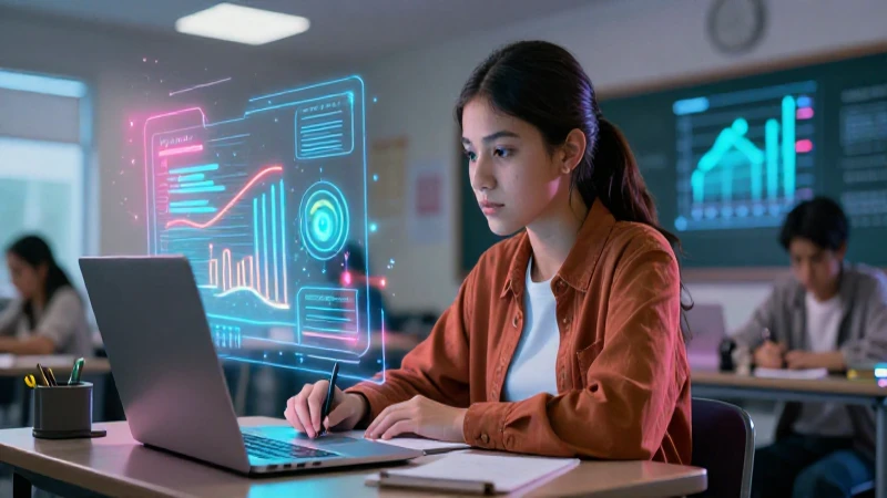 Aumenta tu rendimiento académico con estos métodos de evaluación 4 Estudiante mexicano dinámico en aula moderna