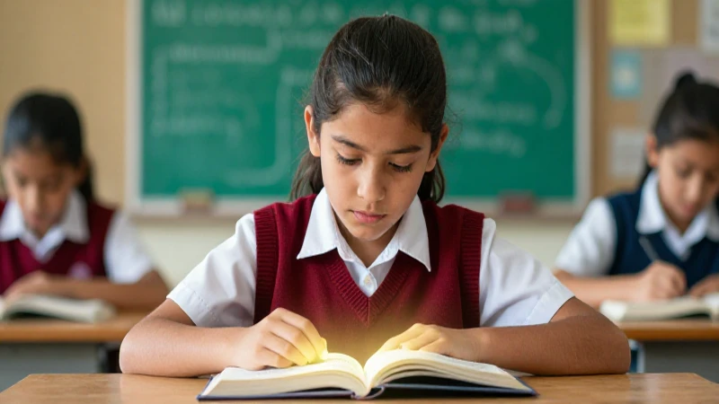 Aumenta tu rendimiento académico con estos métodos de evaluación 3 Estudiante mexicano enfocado leyendo un libro brillante