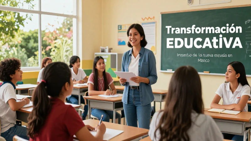 Nueva escuela mexicana: impacto en educación