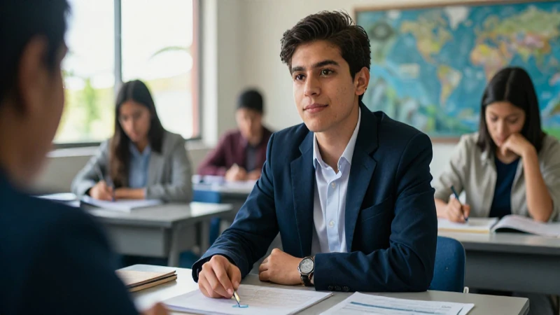 Fórmate como profesional competente: Prácticas profesionales en la Nueva Escuela Mexicana 4 Joven profesional mexicano colaborando con estilo