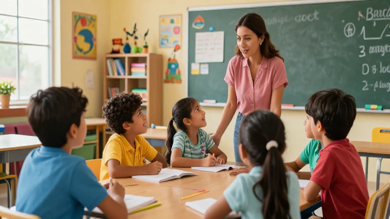 Éxito de la Nueva Escuela Mexicana: Impacto del plan de estudios y la comunidad educativa 3 Clase mexicana vibrante y moderna de aprendizaje