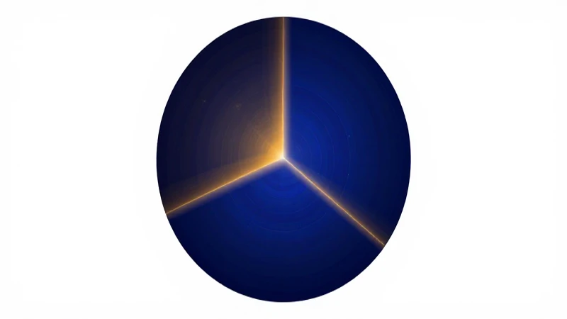 Visualización geométrica de la fracción dos tercios