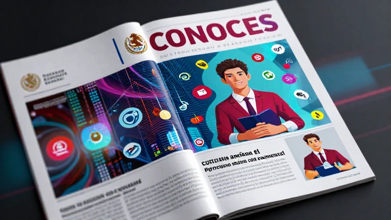 Ilustración detallada de educación mexicana moderna