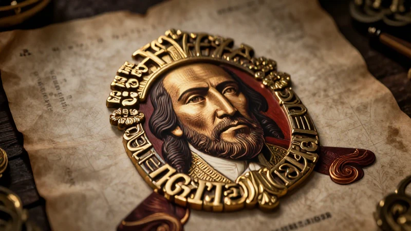 El apellido Arriaga: Conoce su origen y misterios 4 Retrato histórico mexicano sofisticado con escudo ancestral brillante