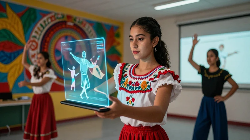Tecnología transforma la danza educativa moderna