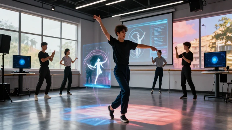 Tecnología transforma la danza en la enseñanza