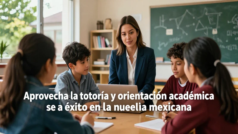 Aprovecha la tutoría y orientación académica para el éxito en la nueva escuela mexicana 3 Tutoría para el éxito escolar mexicano