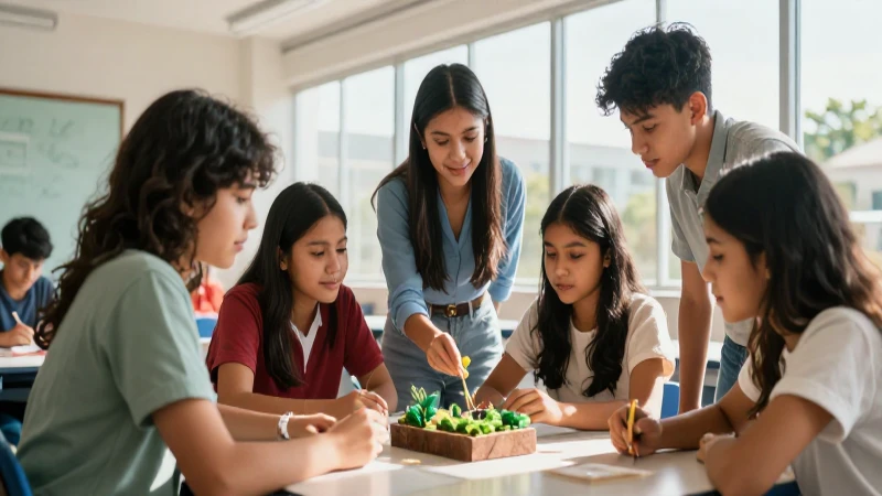 Estudiantes mexicanos colaboran en proyecto sostenible