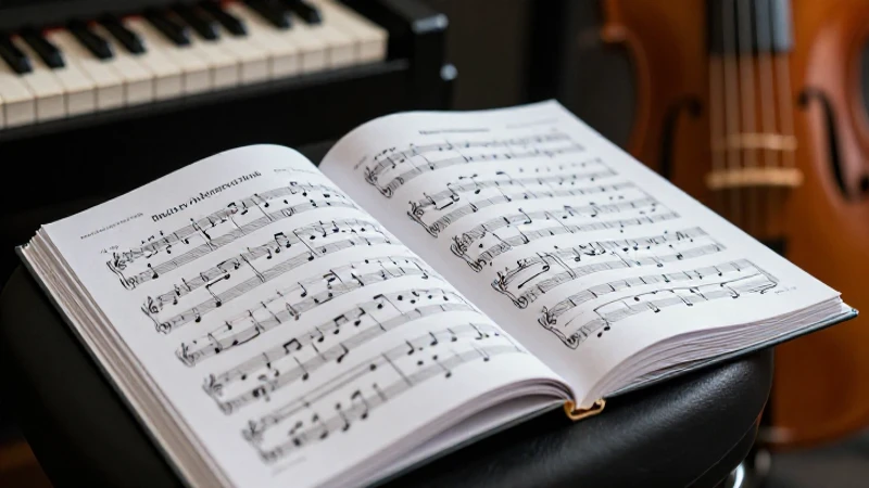 Las partituras forman músicos talentosos
