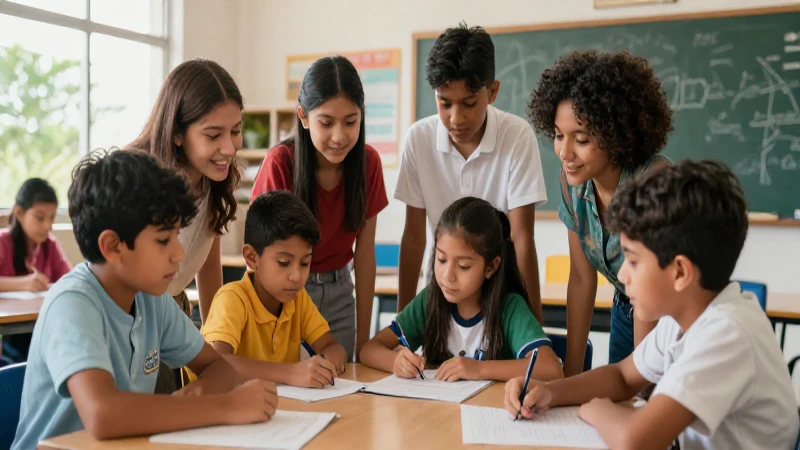 Colaboración estudiantil clave en la nueva escuela mexicana
