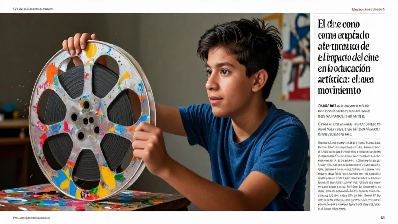 El impacto del cine en la educación artística: el arte en movimiento 3 Cine artístico impacta la educación creativa