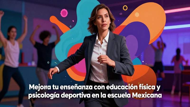Mejora tu enseñanza con educación física y psicología deportiva en la Escuela Mexicana 4 Docente conecta física y psicología deportiva