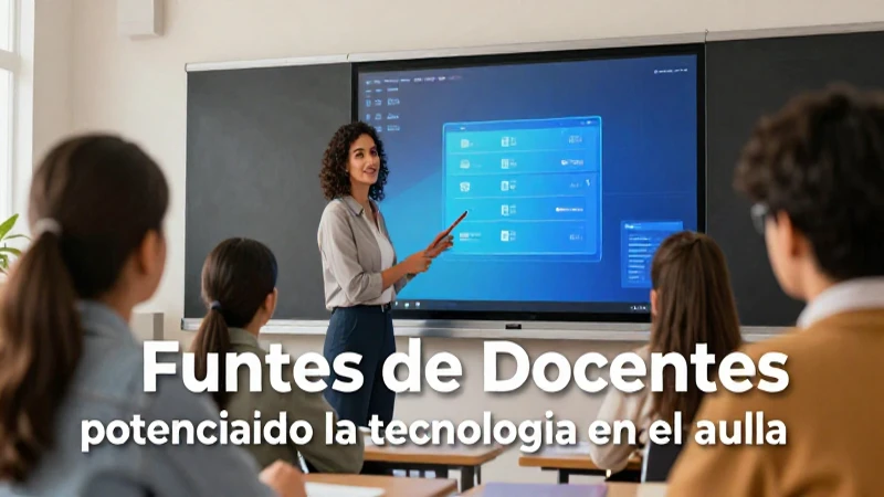 Docentes potenciando la tecnología en el aula: descubre su rol clave 4 Docentes guían el aprendizaje con tecnología
