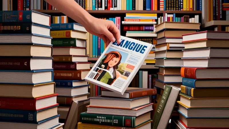 Clasificación de Textos Literarios: Expande tu Cultura Literaria 4 Composición dinámica de libros en una revista educativa