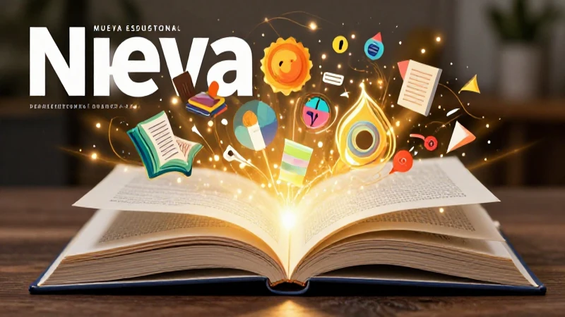 Clasificación de Textos Literarios: Expande tu Cultura Literaria 3 Ilustración educativa vibrante de libro