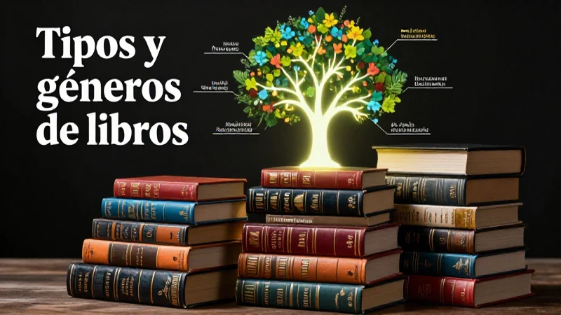 Clasificación de géneros literarios y libros