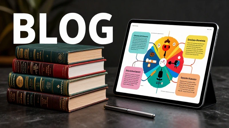 Libros y tablet con estética educativa mexicana