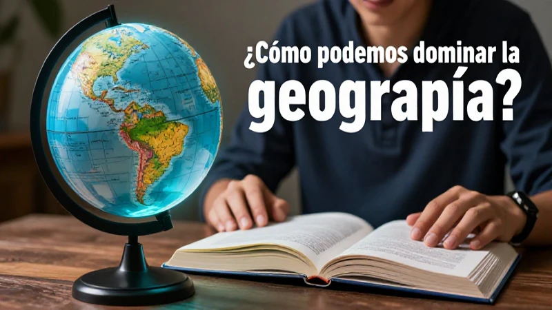 Conoce cómo dominar la geografía: claves para entender los libros de geografía 3 Claves para dominar la geografía