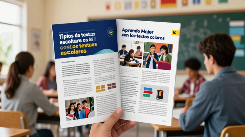 Textos escolares modernos para un aprendizaje dinámico