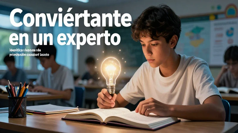Identifica la idea central de los párrafos