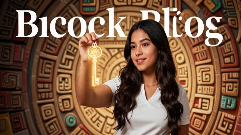 Joven mexicano con llave misteriosa azteca