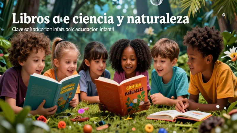Libros de ciencia inspiran la curiosidad infantil