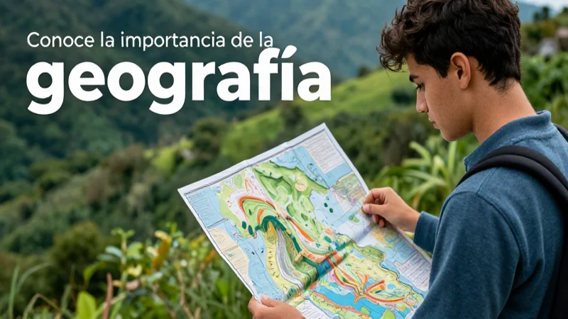 Conoce la importancia de la geografía: beneficios, usos e implicaciones 3 La geografía es clave para el conocimiento y el entorno