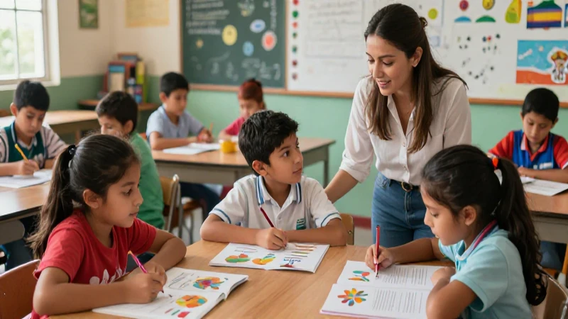 Maximiza tu éxito educativo con el aprendizaje individualizado en la Nueva Escuela Mexicana 4 Aprendizaje individual en aula mexicana vibrante