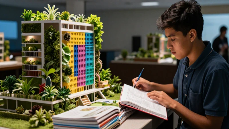 Libros de arquitectura y diseño: claves educativas 4 Arquitectura vibrante con estudiante y diseño