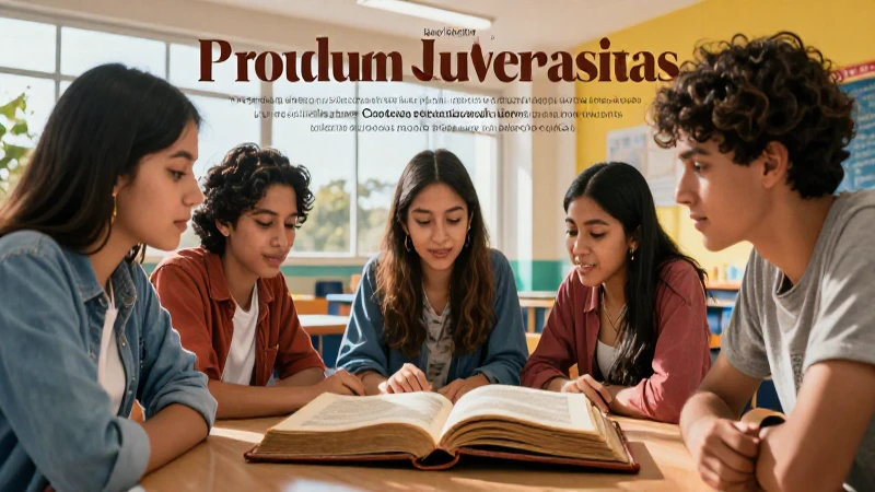 Estudiantes mexicanos exploran clásicos literarios en aula moderna