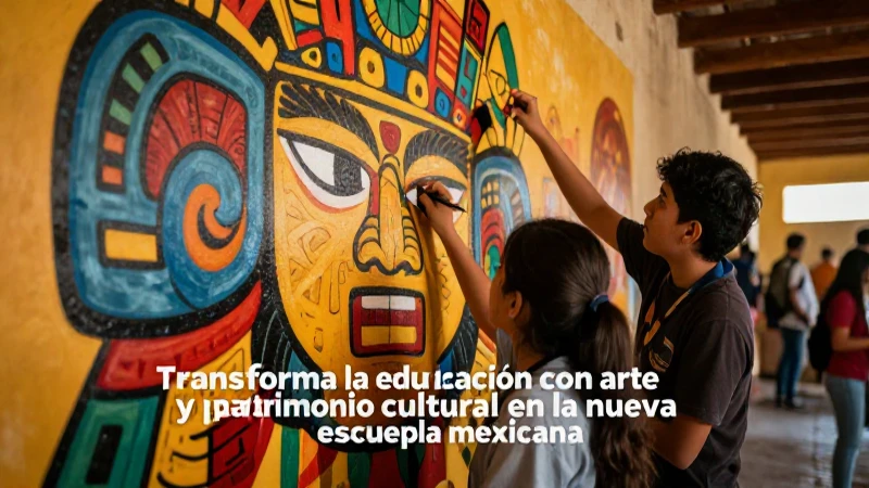 Arte cultural transforma la educación en México