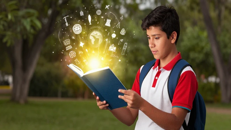 Estudiante mexicano aprende conectando culturas con libros