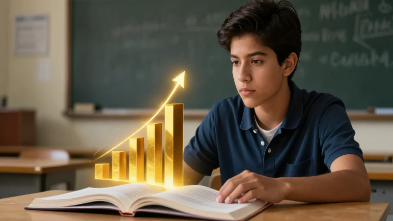 Estudiante mexicano con éxito académico brillante