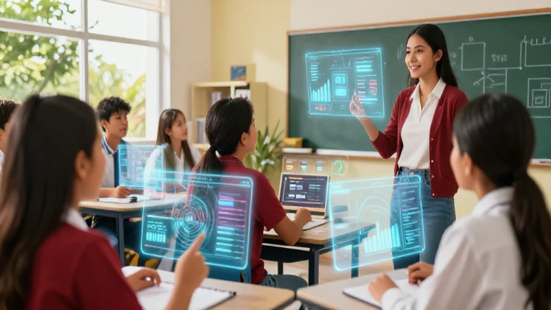 Estudiantes mexicanos aprenden con holografía moderna