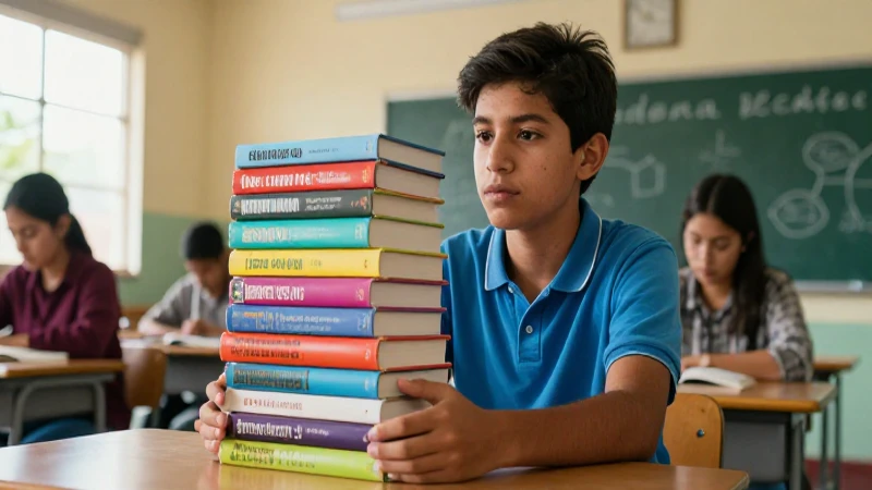 Conoce tramas en libros de literatura juvenil de la SEP 3 Joven mexicano rodeado de libros en clase