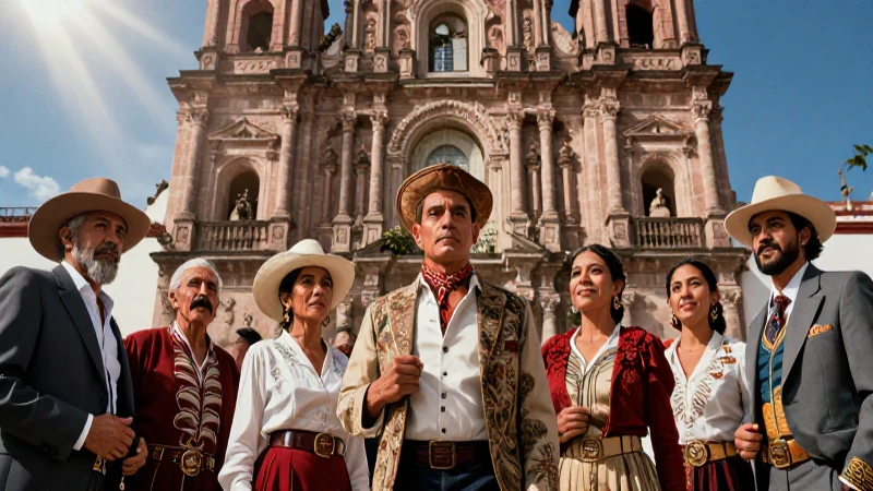 Arte vibrante y detallado para revista educativa mexicana