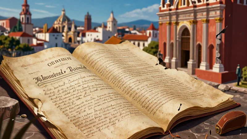 Historia colonial dramática y detallada
