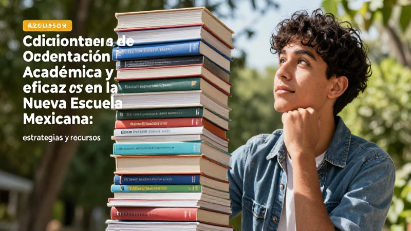 Orientación académica y profesional eficaz en la Nueva Escuela Mexicana: estrategias y recursos 5 Recursos digitales para orientación académica juvenil