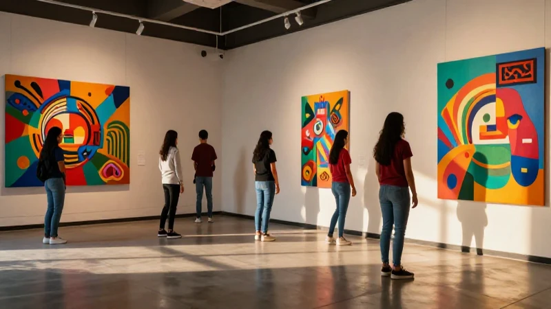 Conoce el éxito de la nueva escuela mexicana en museos y galerías: ejemplos inspiradores en educación artística 4 Estudiantes mexicanos crean arte vibrante moderno