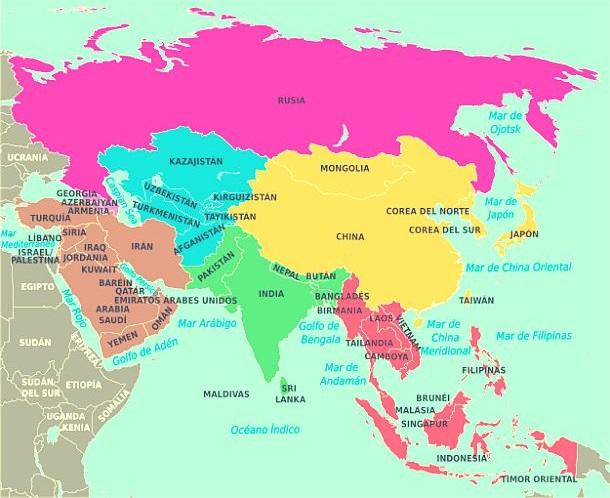 cuales son la historia y cultura de los paises de asia