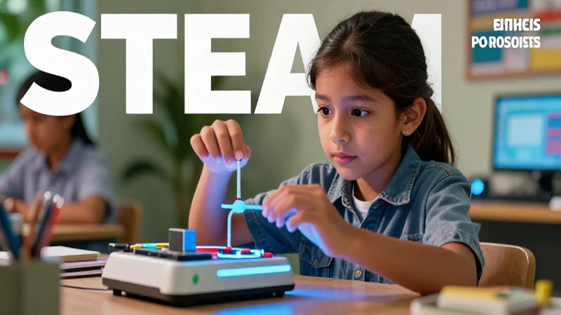 Estudiante mexicano STEAM en tecnología avanzada