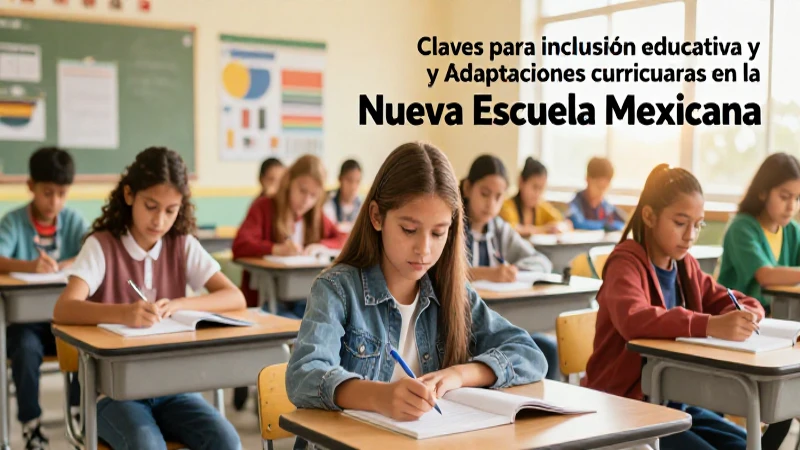 Inclusión y adaptaciones curriculares en la NEM