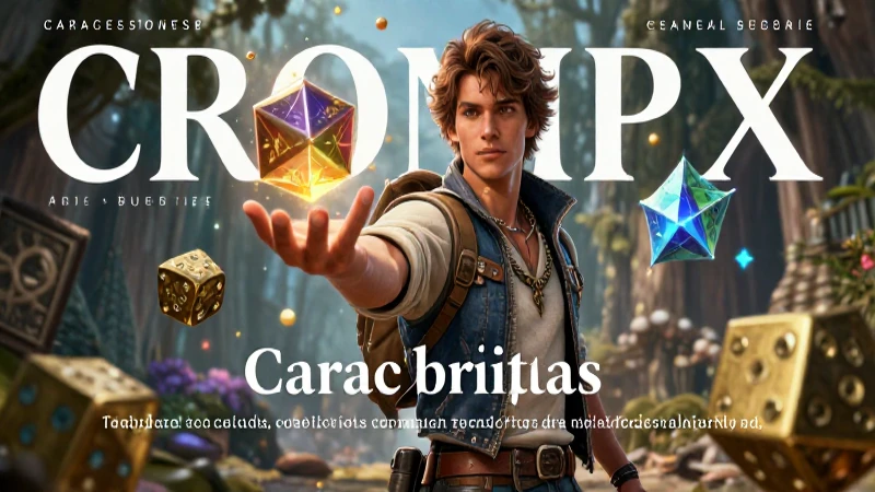 Ilustración dinámica de RPG con elementos mágicos
