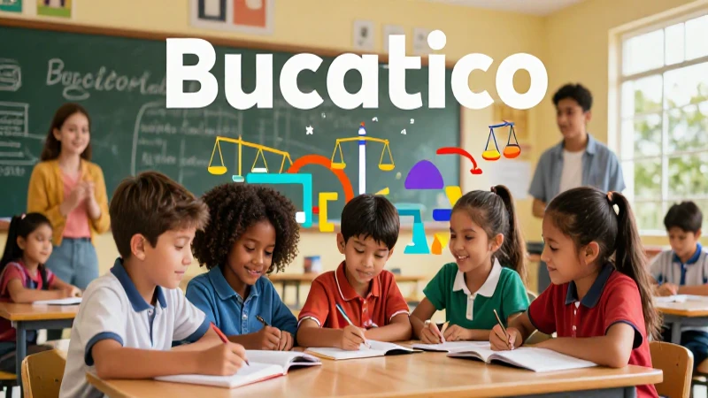 Niños aprendiendo conceptos legales modernos