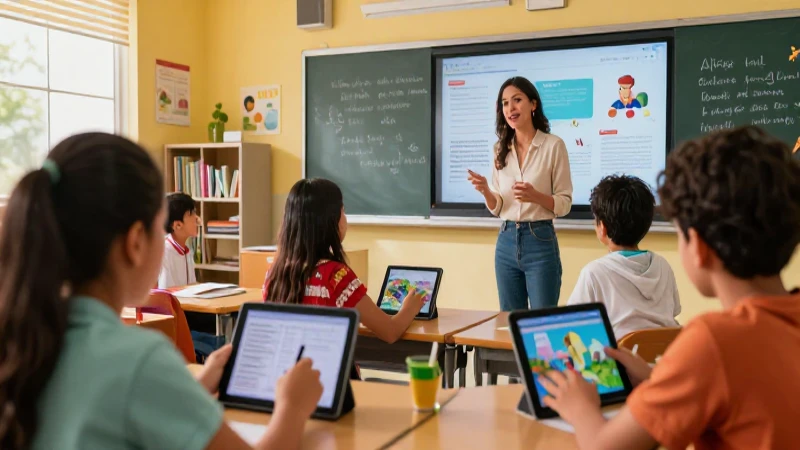 Educación digital moderna en México